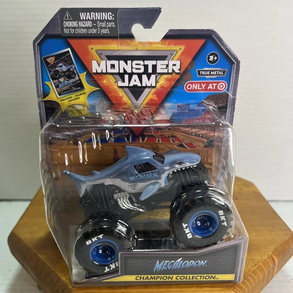 NIB Monster Jam Champion Collection Megalodon Monster‎ Truck Target Exclusive